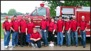 Hazleton Fire Department Volunteer Members