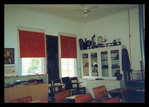 Hazleton School Museum Interior